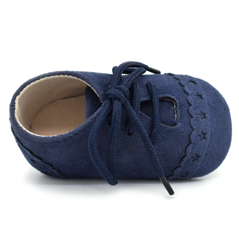 Baby Shoes Spring And Autumn Flashing Lace Leisure 0-1 Year Old Baby Toddler Shoes Soft Sole Baby Shoes D701