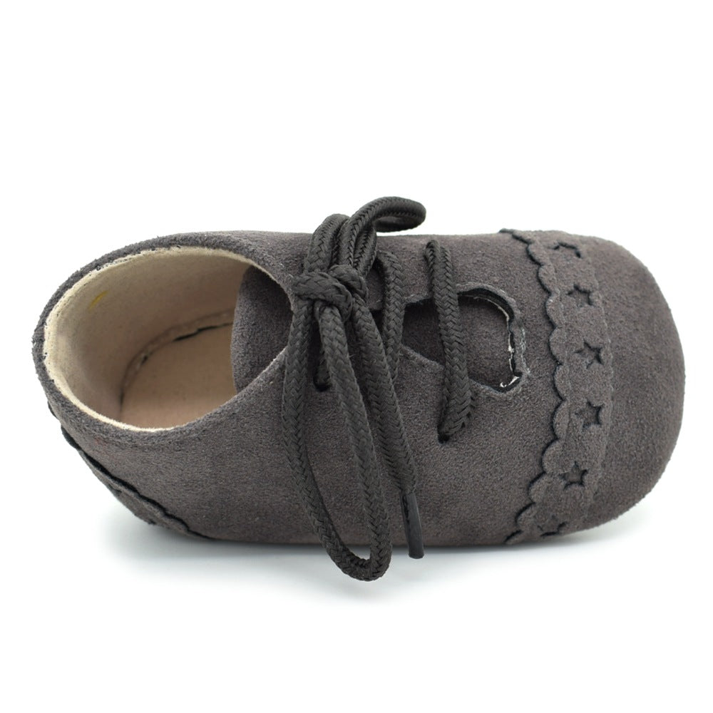 Baby Shoes Spring And Autumn Flashing Lace Leisure 0-1 Year Old Baby Toddler Shoes Soft Sole Baby Shoes D701