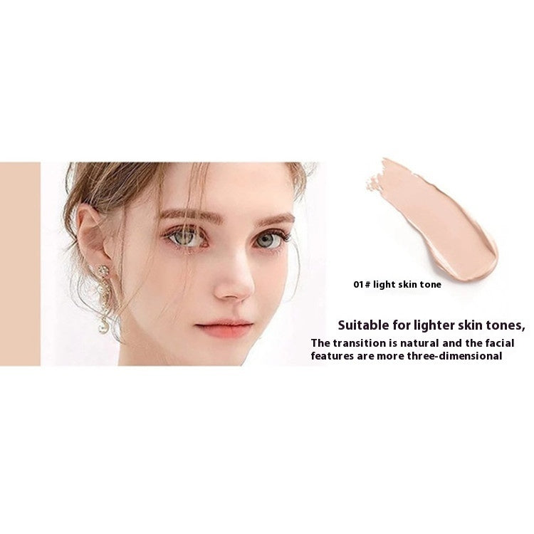 Lightweight Cover Facial Flaws Easy To Wear Makeup Foundation Cream