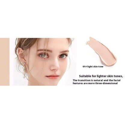 Lightweight Cover Facial Flaws Easy To Wear Makeup Foundation Cream