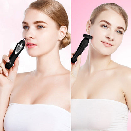 Nose hair trimmer 4-in-1 black