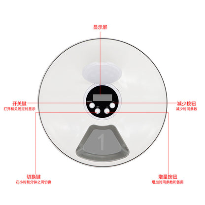 Pets Feeder Automatically Assign Intelligent Timing
