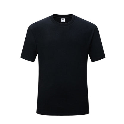 Round Neck Pure Cotton Loose T-shirt Men
