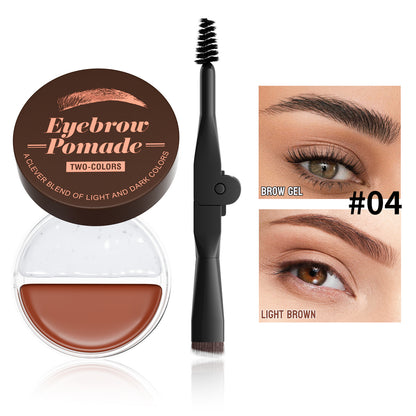 Two-color Brow Cream Makeup Setting