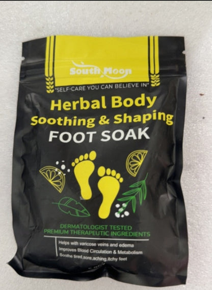 Herbal Shaped Foot Bath Bag