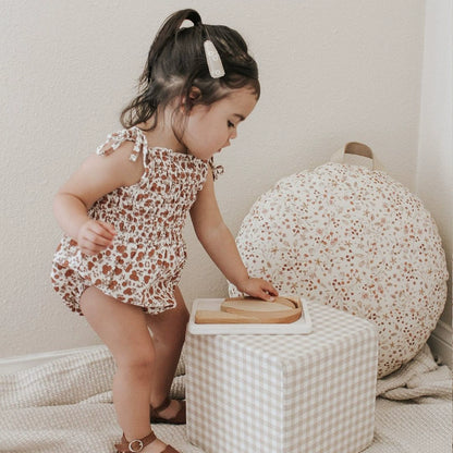 Summer New Baby Cotton Sling Sleeveless Bag Fart Clothes Baby Floral Romper Princess Go Out Jumpsuit
