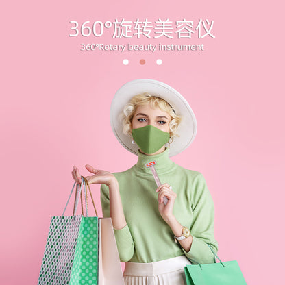 Manufacturer&#039;s New Eye Beauty Instrument Eye Massage Instrument EMS Micro-current Introduction Rotatable Vibration Radio Frequency Beauty Instrument