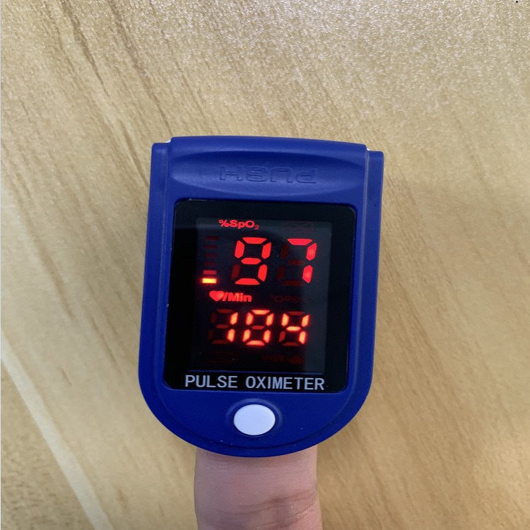 Fingertip Finger Clip Oximeter Foreign Trade Blood Oxygen Pulse Home Personal Care