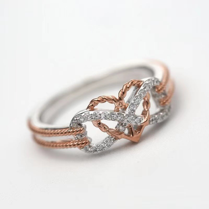 S925 Sterling Silver Infinite Love Ring