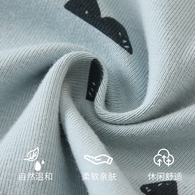 New Baby Boneless Suit Pure Cotton Baby Home Wear Nordic Style Children&#039;s Warm Clothes