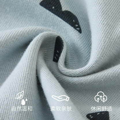 New Baby Boneless Suit Pure Cotton Baby Home Wear Nordic Style Children&#039;s Warm Clothes
