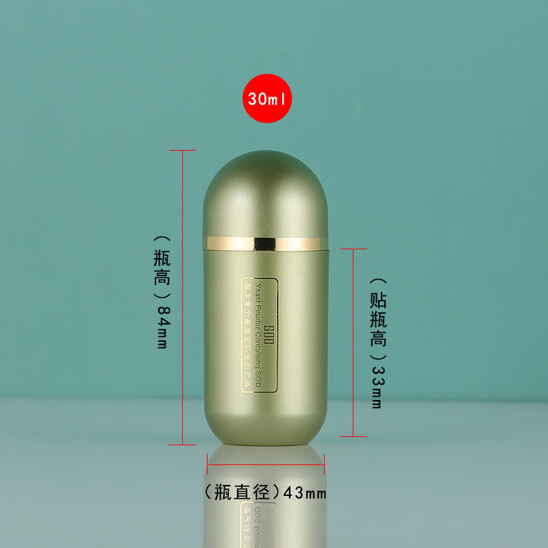 Acrylic Health Care Product Bottle Transparent Plastic Sub-bottling Capsule Bottle Tablet Candy Bottle
