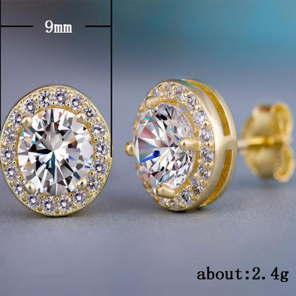 Ladies Fashion Zircon Earrings