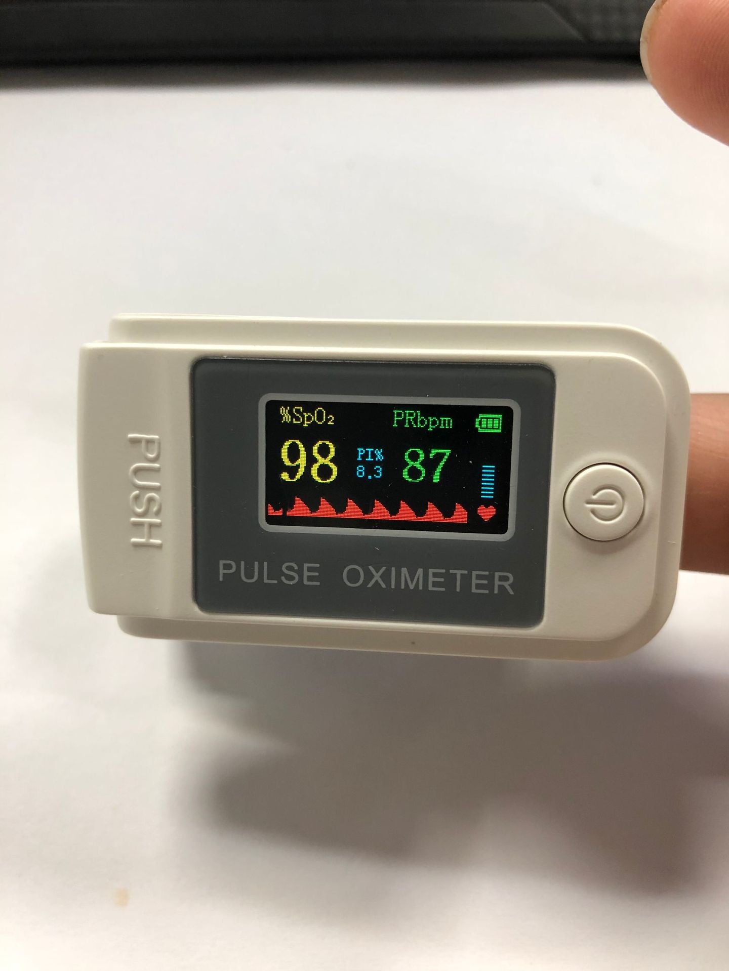 Fingertip Finger Clip Oximeter Foreign Trade Blood Oxygen Pulse Home Personal Care