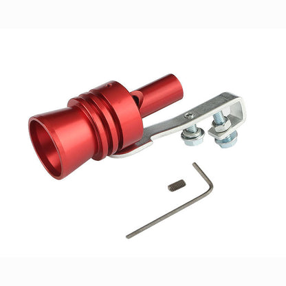 Car Modified Sound Wave Imitator Turbo Whistle Whistle Exhaust Pipe Sounder Motorcycle Accessories Turbo Tail Whistle