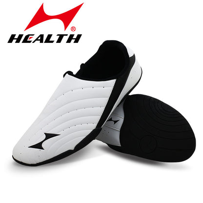 Hailes Taekwondo Shoes 5858 Men&#039;s And Women&#039;s Breathable Taekwondo Shoes Wear-resistant Training Competition Coach Shoes Authentic