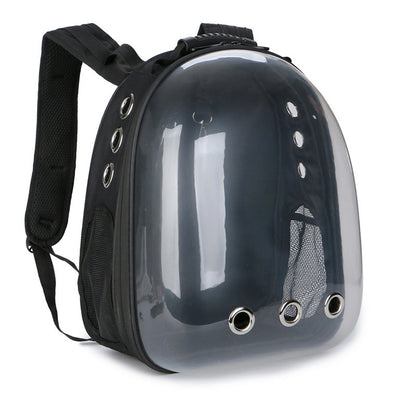 Spot New Pet Outing Bag Portable Space Capsule Transparent Cat Backpack
