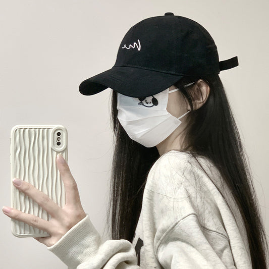 Spring And Summer Baseball Cap Women&#039;s New Large Head Circumference Face Small Wide Brim Deep Top Duck Tongue Hat Men&#039;s Sunscreen Hat