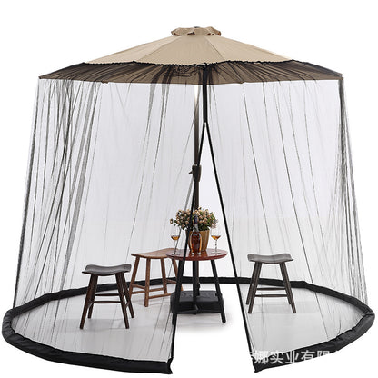 Purse Seine Water Pipe Weighted Umbrella Account Outside Parasol Anti-mosquito Net Wholesale Cross-border Hot-selling Explosive Products Factory Direct Supply Three-color