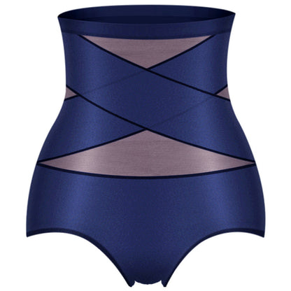 High-waisted Ice Silk Butt Lifting Tummy Control Pants Women&#039;s Silky Breathable Mulberry Silk Ladies Slimming Pants Bag