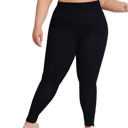 Large Size Yoga Pants For Women With Fat Plus Size Running Sports Leggings For Obesity Fitness High Waist Seamless Trousers