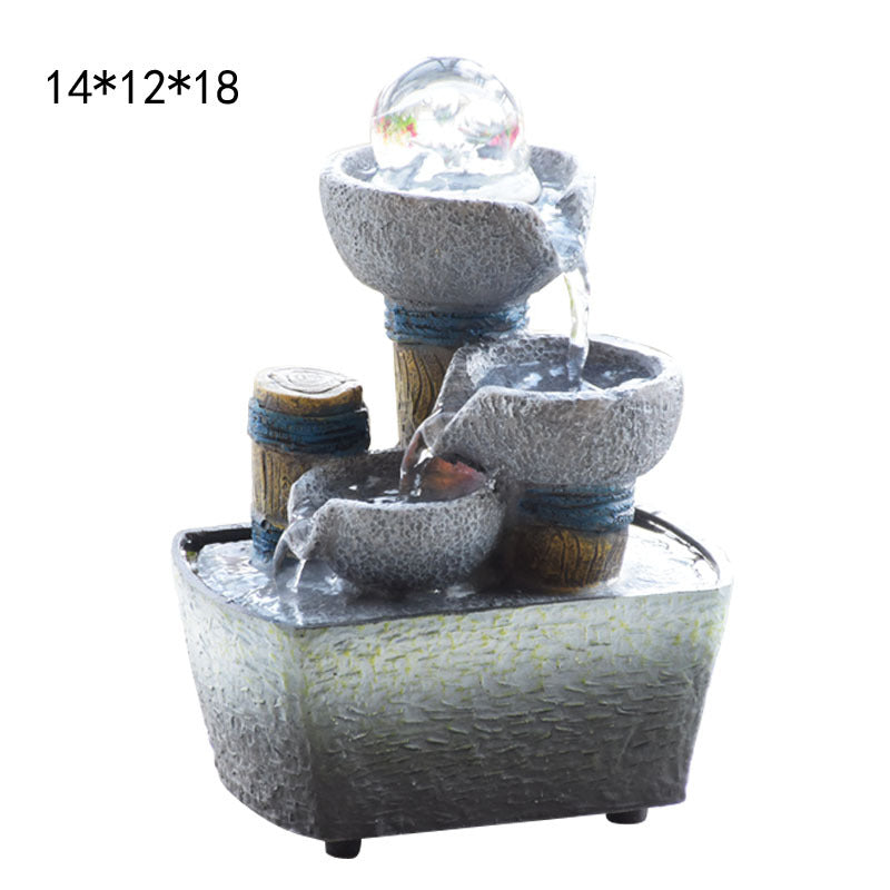 European-style Feng Shui Rotating Water Fountain