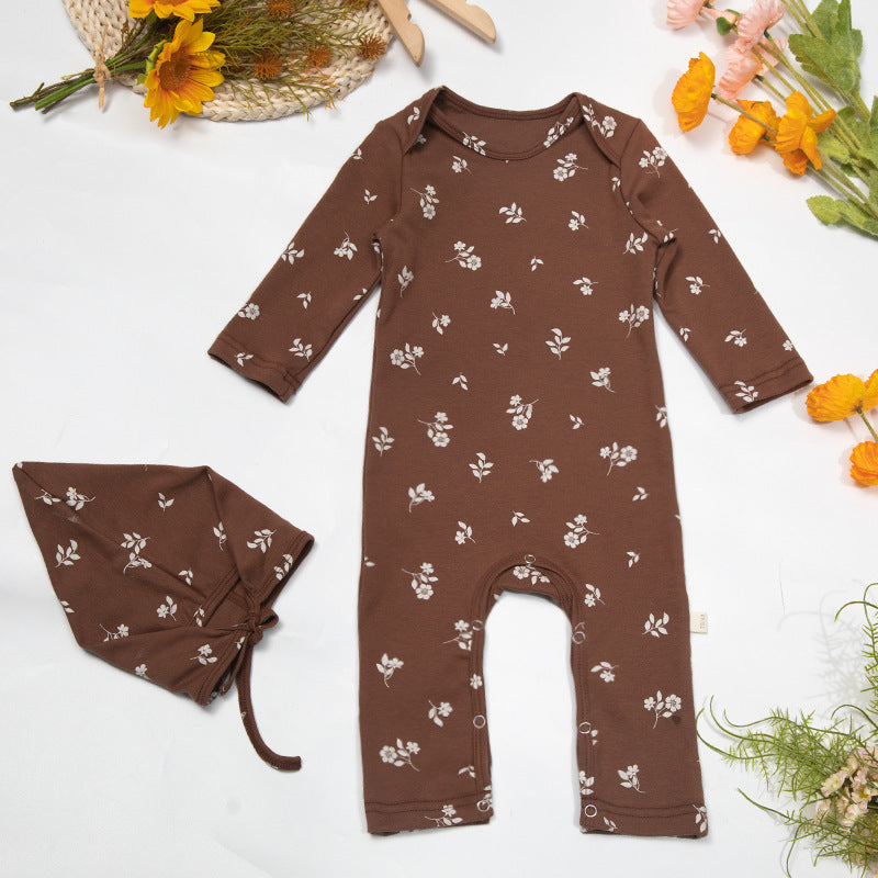 Summer New Products Baby Jumpsuit Baby Long-sleeved Cotton Romper For Boys And Girls