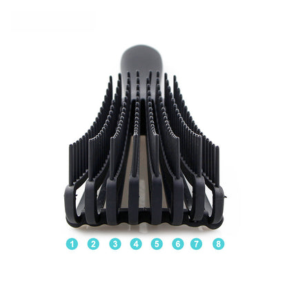 Women&#039;s Shampoo Straight Octopus Comb Hairdressing Big Bend Comb Straight Roll Shape Octopus Rib Comb