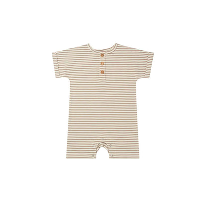 1a Ins Wind Baby Clothes Cotton Male Baby Thin Section Romper Summer Short-sleeved Jumpsuit Female Baby Chest Open Romper
