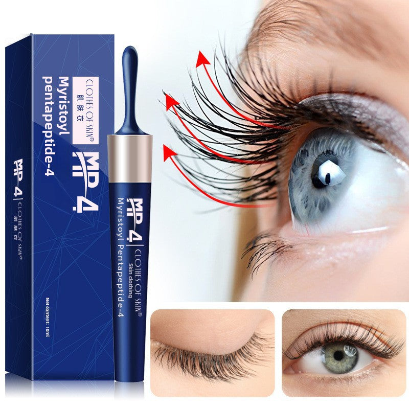 Skin Coat Nutmeg Eyelash Nutrient Acyl Pentapeptide Mascara Long Thick Mascara