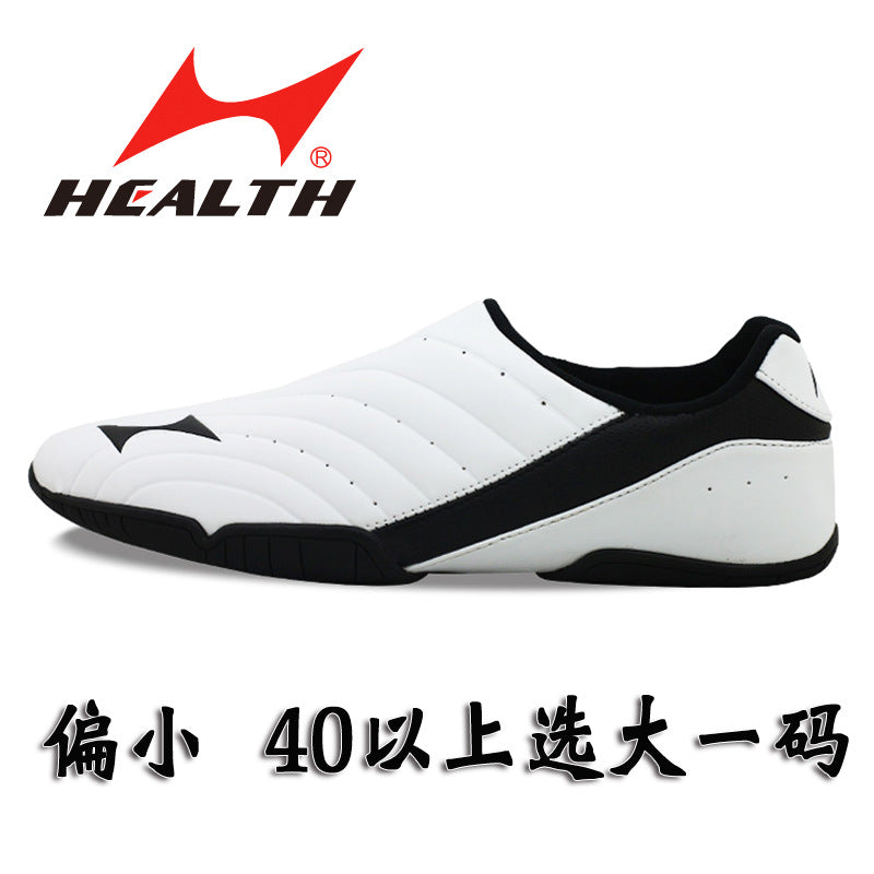 Hailes Taekwondo Shoes 5858 Men&#039;s And Women&#039;s Breathable Taekwondo Shoes Wear-resistant Training Competition Coach Shoes Authentic