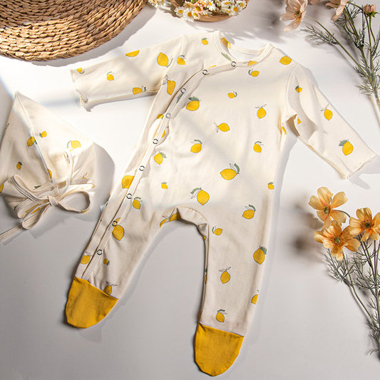Summer New Products Baby Jumpsuit Long-sleeved Cotton Clothes Romper Baby Outerwear Romper