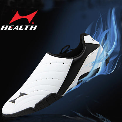 Hailes Taekwondo Shoes 5858 Men&#039;s And Women&#039;s Breathable Taekwondo Shoes Wear-resistant Training Competition Coach Shoes Authentic