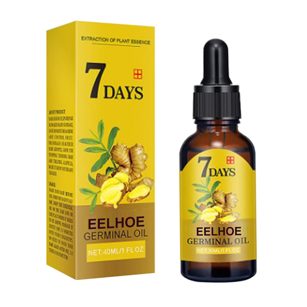 EELHOE Ginger Hair Anti-falling Care Solution Hair Nourishing Hair Care Hair Moisturizing Hair Care Hair Fixer Nutrient Solution