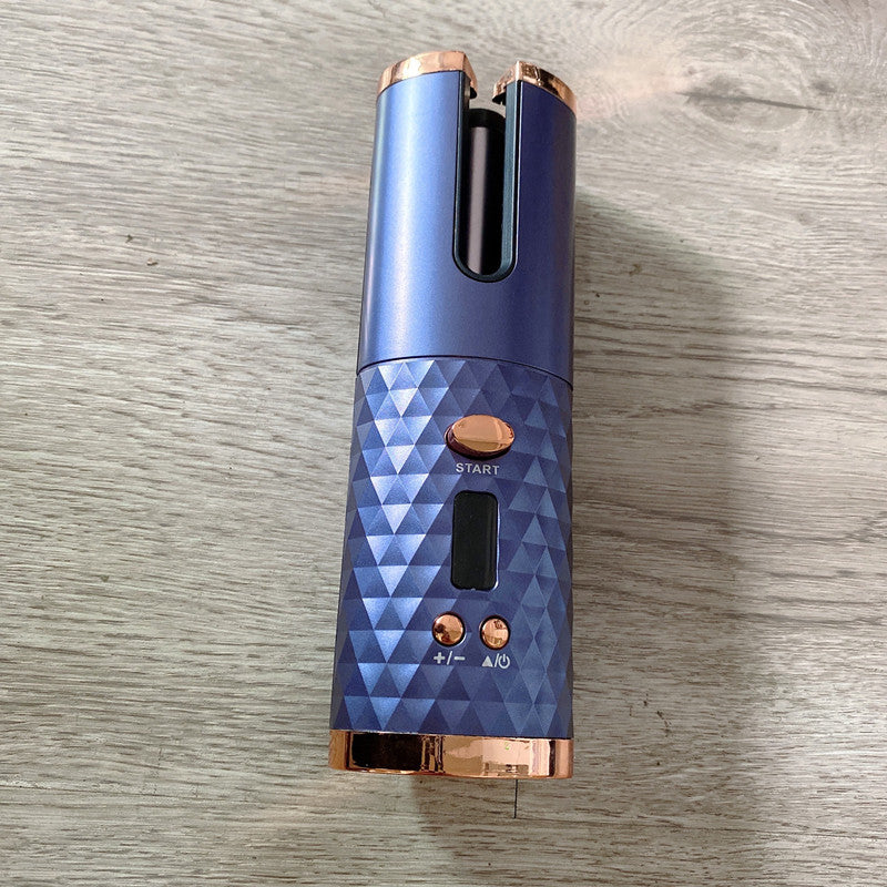 Fully Automatic Ceramic Mini Radio Egg Curling Iron Set Household Negative Ion Wool Perm Head Hand-held Perm