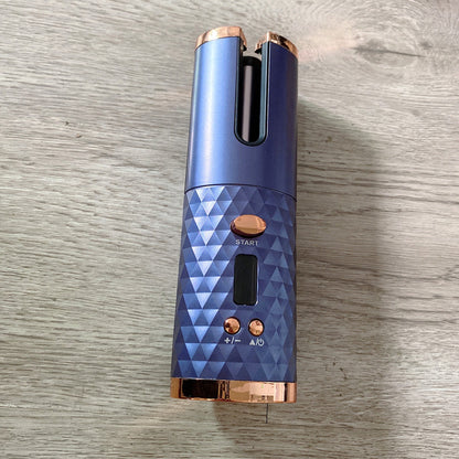 Fully Automatic Ceramic Mini Radio Egg Curling Iron Set Household Negative Ion Wool Perm Head Hand-held Perm