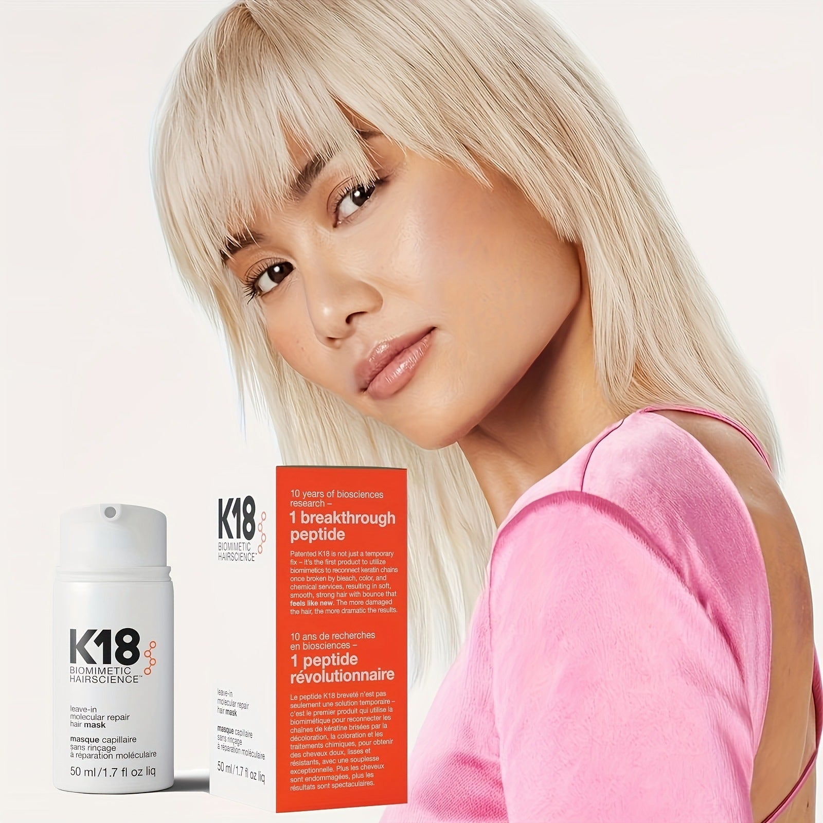 Wash-free Hair Mask To Remove Frizz Repair Perm Damaged Hair Structure Hair Care Repair-cross-border For New Products