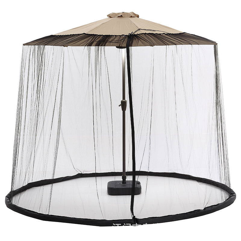 Purse Seine Water Pipe Weighted Umbrella Account Outside Parasol Anti-mosquito Net Wholesale Cross-border Hot-selling Explosive Products Factory Direct Supply Three-color