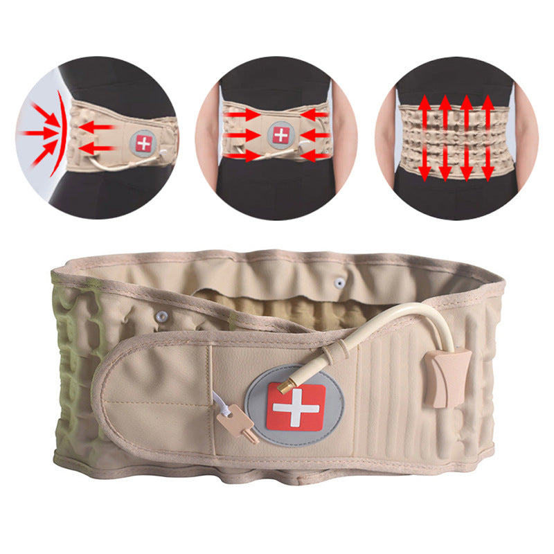Inflatable Decompression Belt Lumbar Disc Protrusion To Relieve Low Back Pain Adult Support Fixed Protective Gear Waist Health Care Products