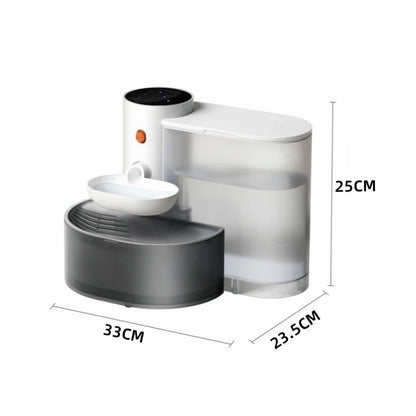 Pet Gravitational Dump Cat Water Dispenser Pet Water Dispenser Automatic Filter Circulating Cat Water Machine