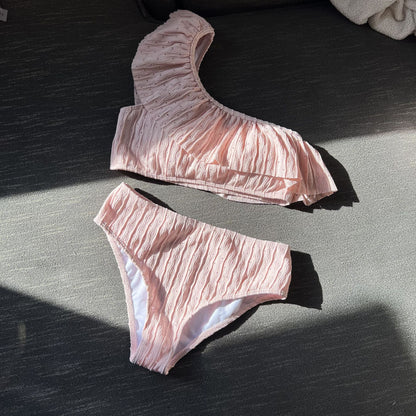 New Split Ruffled Swimsuit Bikini