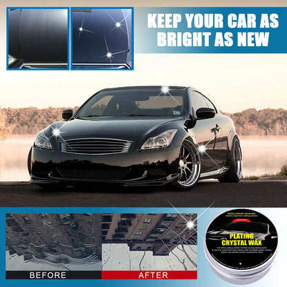 Foreign Trade Cross-border Car Electroplating Crystal Coating Wax Waterproof Anti-fouling Maintenance Car Wax Car Paint Scratch Repair Wax