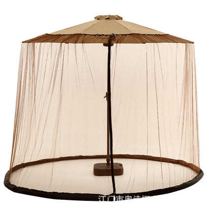 Purse Seine Water Pipe Weighted Umbrella Account Outside Parasol Anti-mosquito Net Wholesale Cross-border Hot-selling Explosive Products Factory Direct Supply Three-color