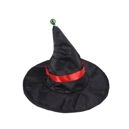 Amazon New Halloween Cloak Set Pet Dog Cloak Cat Cloak Hat Set Decorations