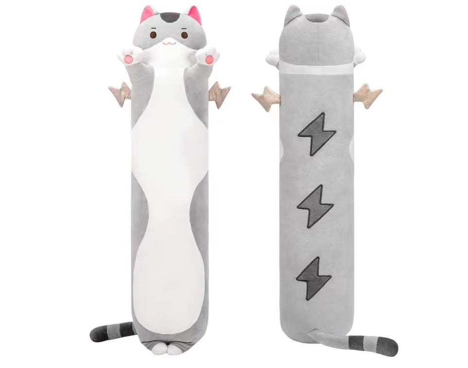 Cross-border New Products Halloween Ritual Sleep Pillow Pillow Pillow Pillow Towering Colorful Cat Pillow Black Cat Pillow