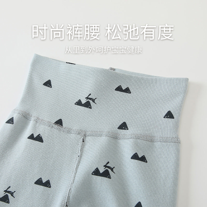 New Baby Boneless Suit Pure Cotton Baby Home Wear Nordic Style Children&#039;s Warm Clothes