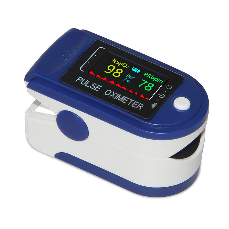 Fingertip Finger Clip Oximeter Foreign Trade Blood Oxygen Pulse Home Personal Care
