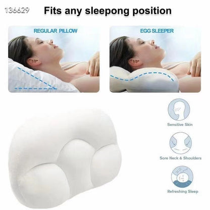 Nano Foam Particle Egg Pillow Wholesale Waist Protection Cervical Cloud Pillow Health Care Multifunctional Breathable Pillow