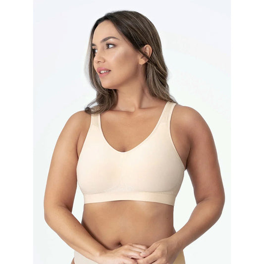 Women&#039;s Comfortable Shaping Wireless Bra Extended Buckle Vest Luxury Silk Small Backless Vest