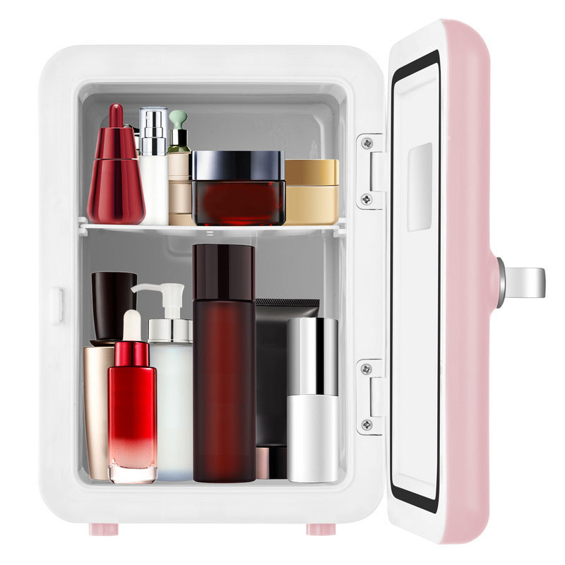 Mini Refrigerator Cosmetics Skin Care Products 110V Refrigerated Beauty Refrigerator